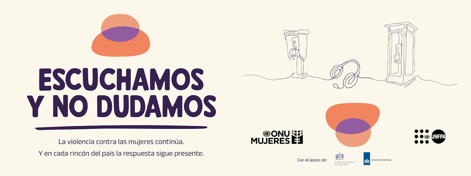 EscuchamosyNoDudamos: la nueva campaña nacional para frenar la violencia de género