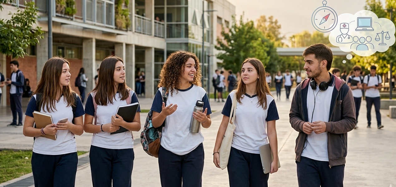 Medicina y Psicología: las profesiones que marcan el horizonte de las jóvenes